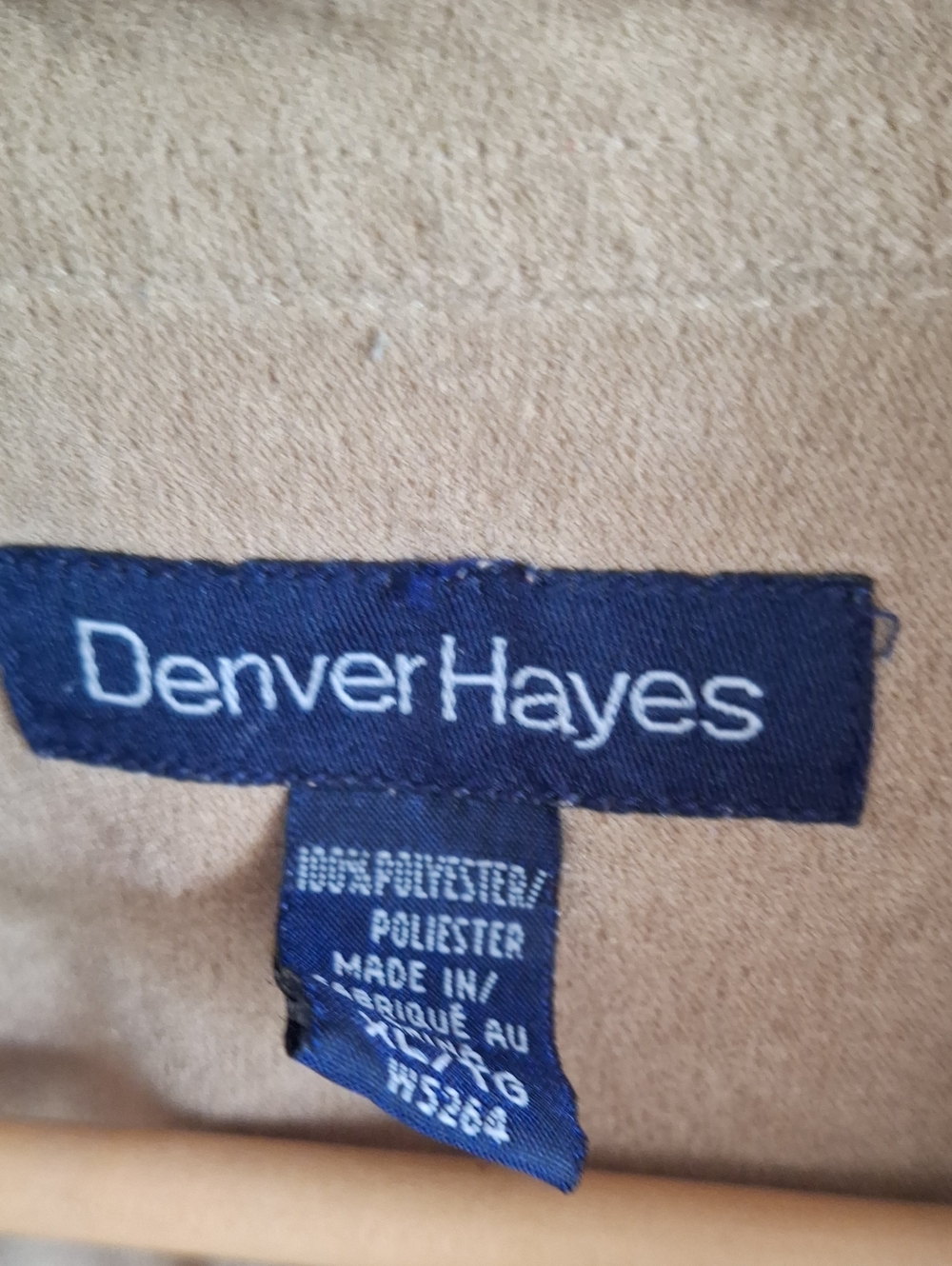 Denver Hayes Men's Tan Lightweight Shirt Jacket - Picture 2 of 3